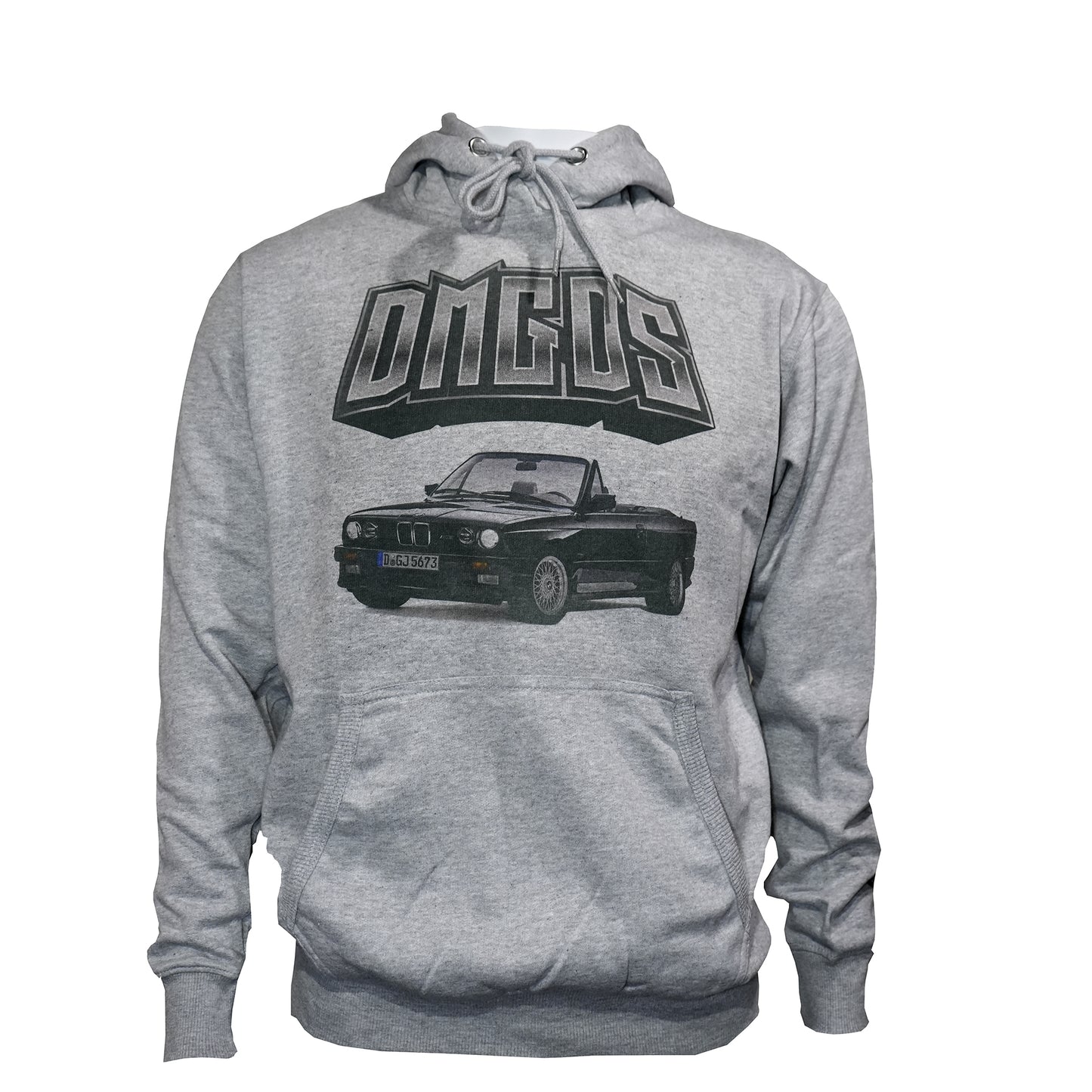 DMGDS Autobahn Allstars: E30 Hoodie (Heather Grey)